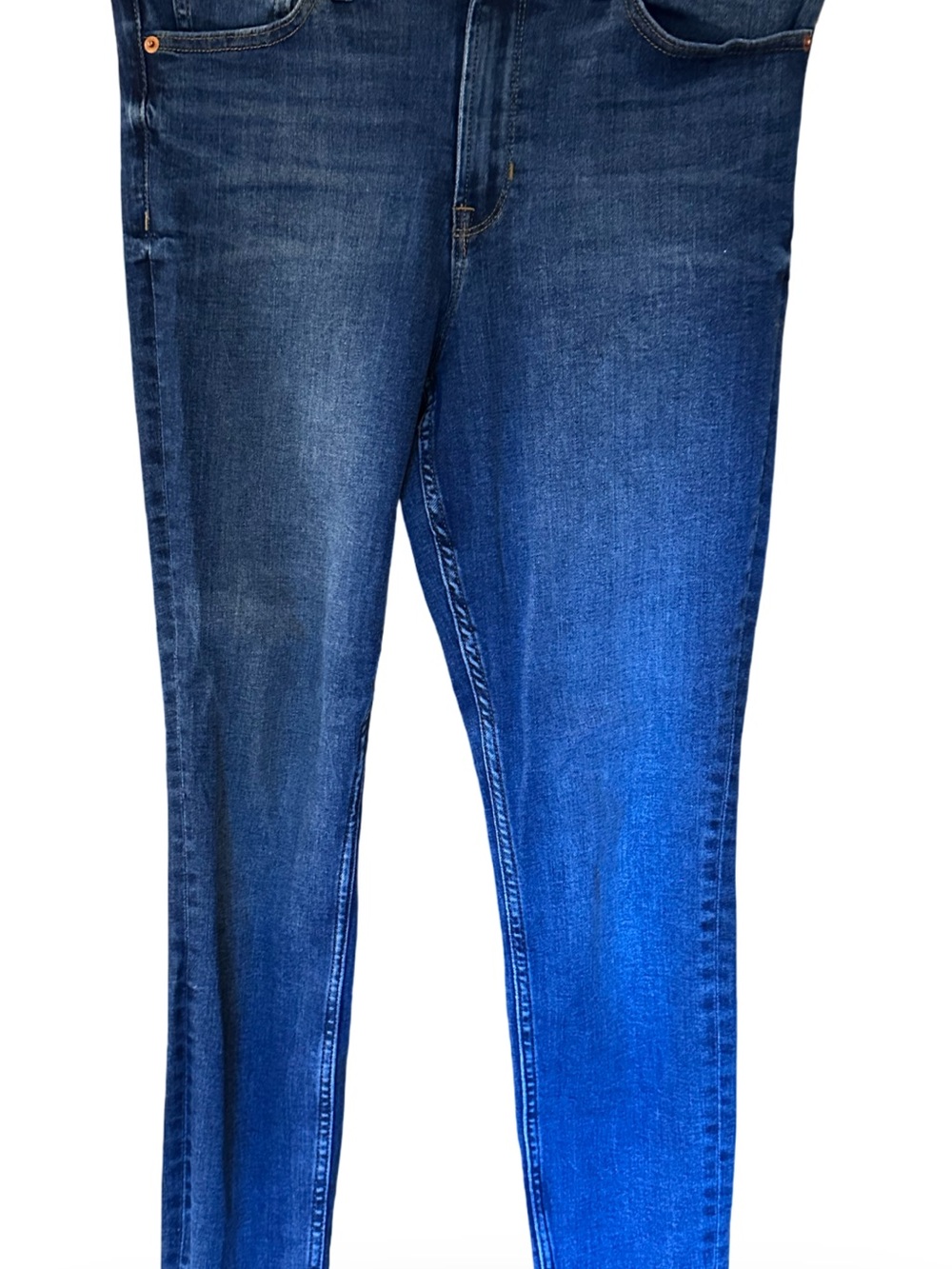 GAP Women's Two-Tone Indigo Skinny Jeans